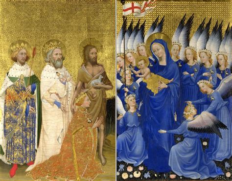 The Wilton Diptych? Illuminating Majesty and Divine Presence!