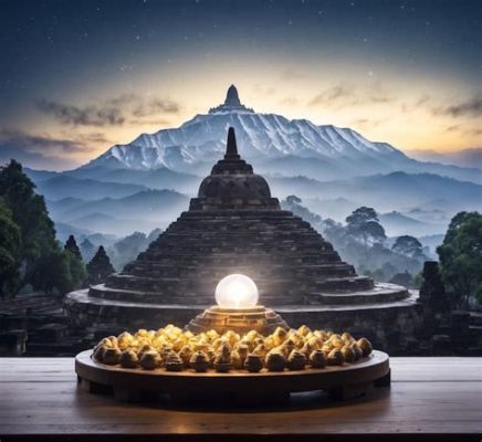  Borobudur-Temppeli: Upeat Reliefit ja Mystiset Buddhalaiset Kuvat!