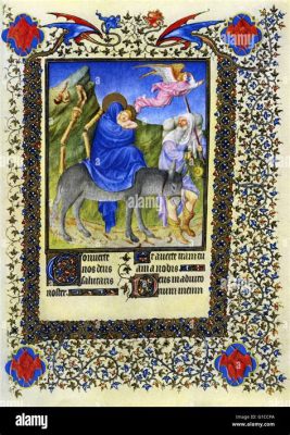 The Flight into Egypt! - 15th-Century Ethiopian Illumination and the Mystical Journey of the Holy Family