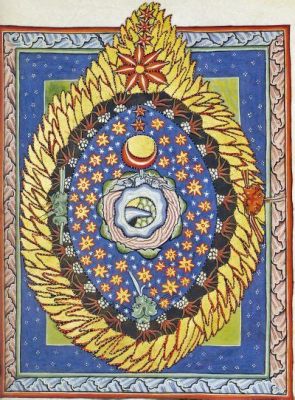 “The Vision of Hildegard von Bingen” – Mystical Illumination and Exquisite Manuscript Detail!